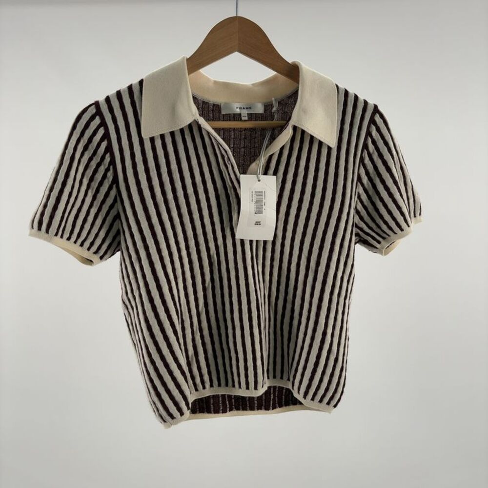 FRAME Cashmere & Silk-Blend Sweater